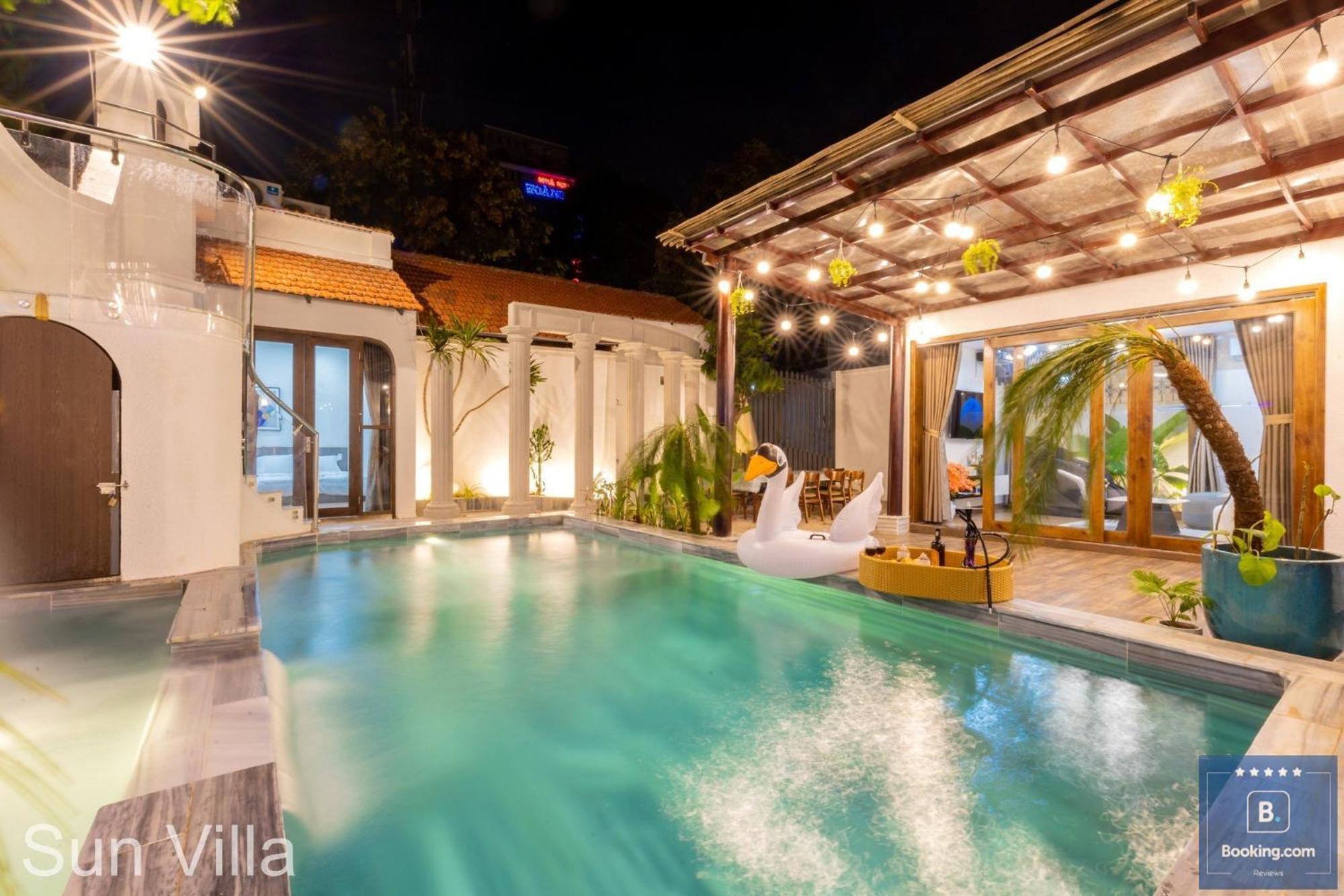 Sun Villa Resort Mini - Tret Khong Lau - Full Giai Tri 头顿 外观 照片